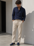 Elegant Linen Trousers - Refined Summer Essential