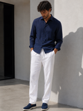 Elegant Linen Trousers - Refined Summer Essential