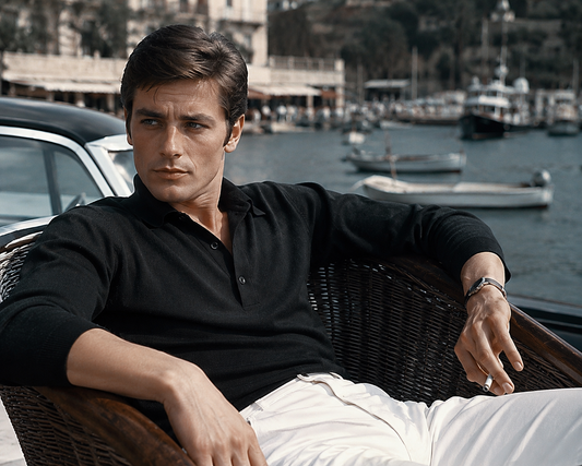 Alain Delon's Style: The Timeless Minimalism Every Man Should Learn From the French Icon