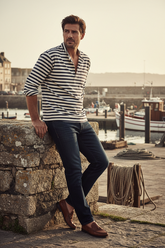 The French Fisherman Aesthetic: Striped Shirts, Not Trying, Perfect
