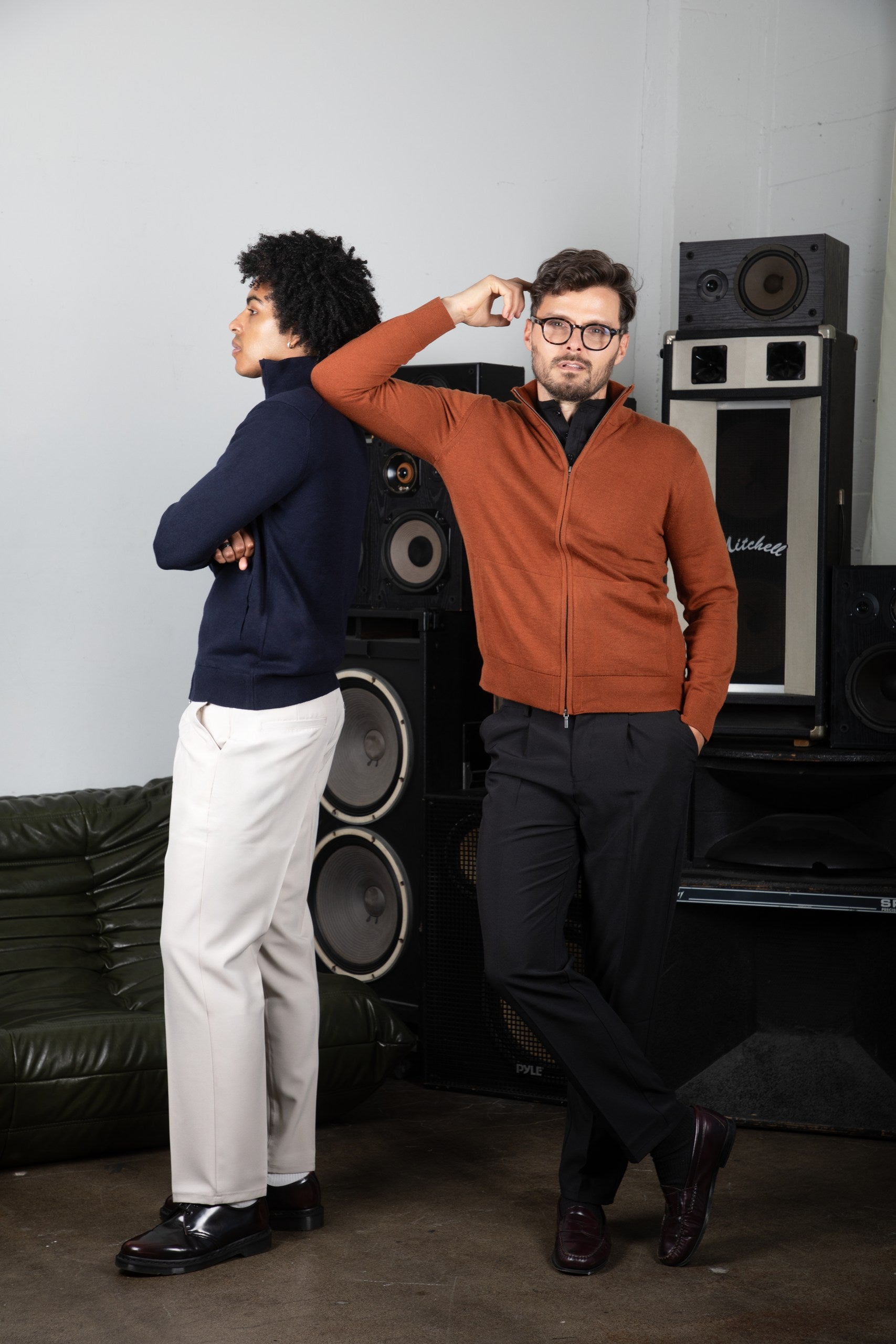 Classic Zip Cardigan - Refined Knit Layer