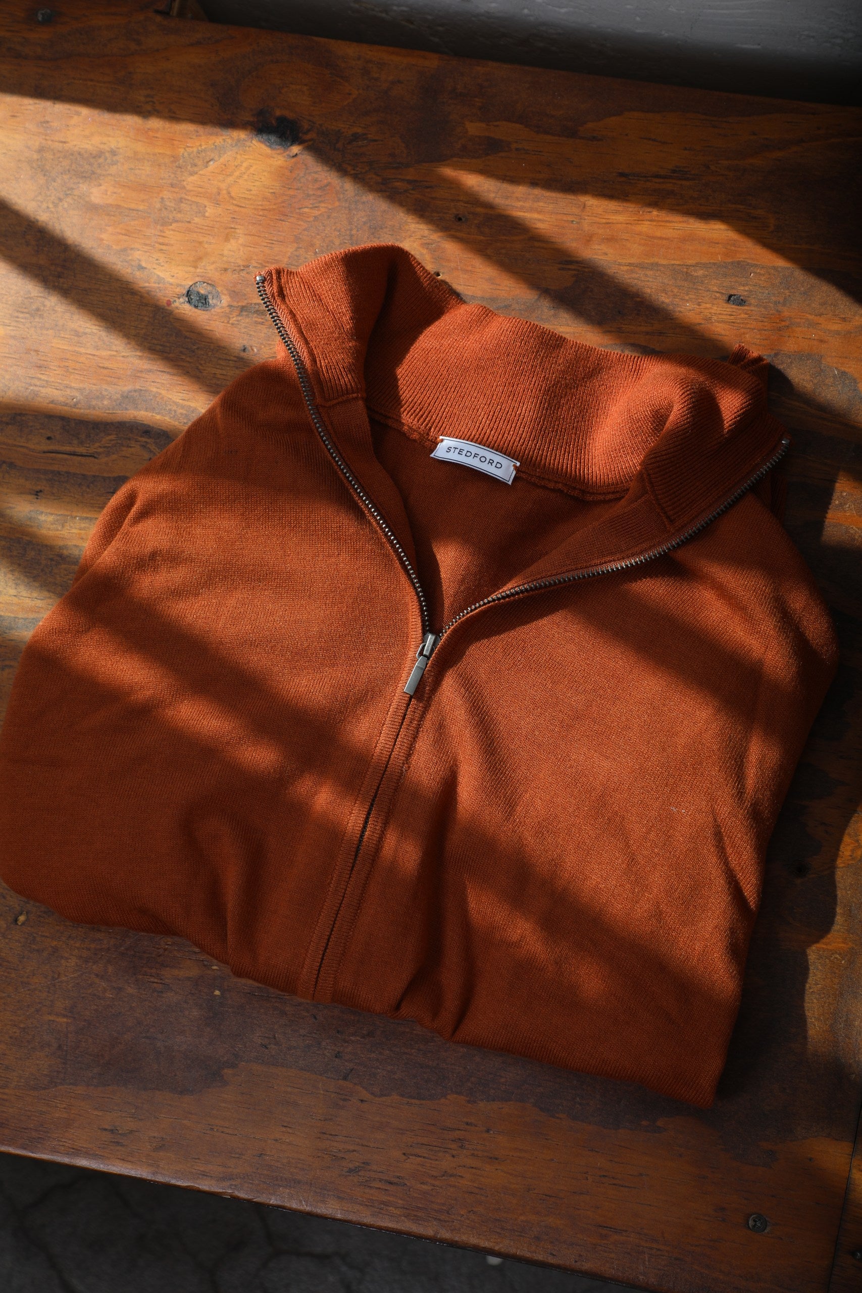 Classic Zip Cardigan - Refined Knit Layer