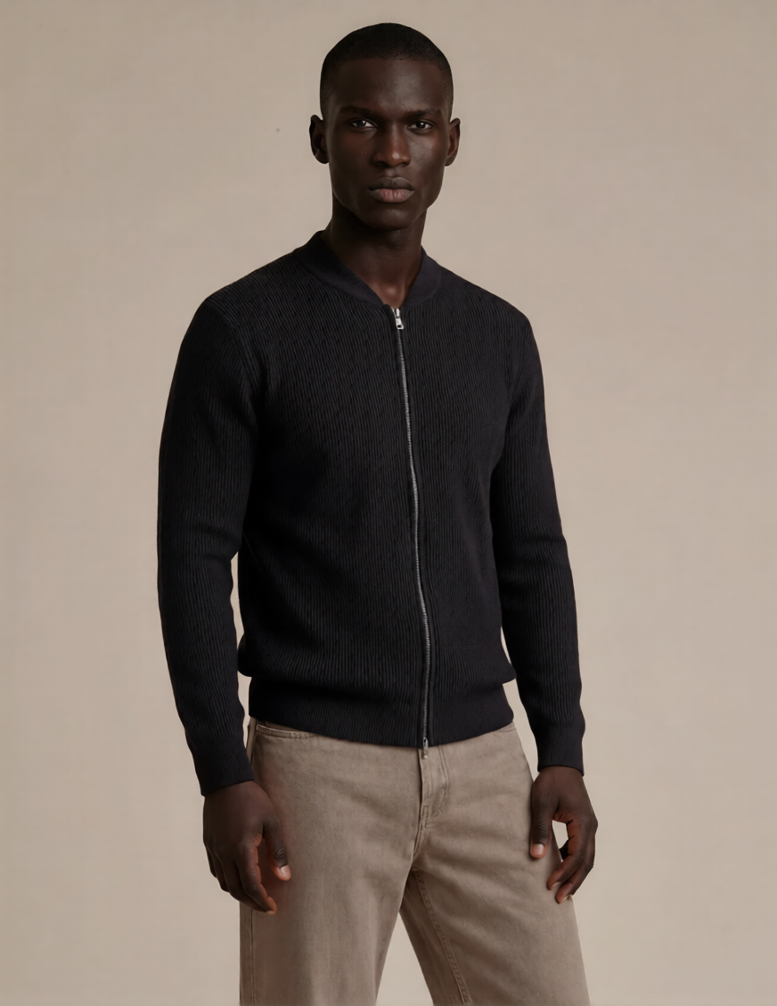 Classic Full Zip Sweater